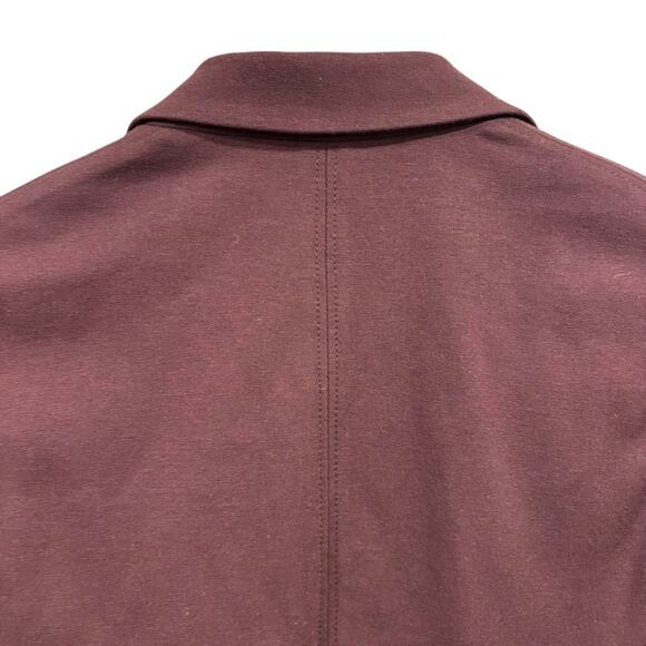 THEORY Jontia K Blazer, Garnet Burgundy, Size 2 - Picture 8 of 13